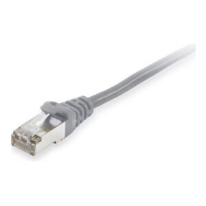 Equip Cat.6A S/FTP Patch Cable, Grey, 1.5m