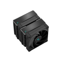 Deepcool AK620 ZERO DARK - Processor Air Cooler - (for: LGA1155, LGA2011, LGA1150, LGA2011-3, LGA1151, AM4, LGA2066, LGA1200, LGA1700, AM5)