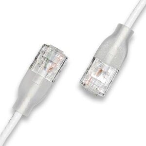 WANTEC Patchkabel UTP CAT6a eGlow d 2.8mm 1.50m...