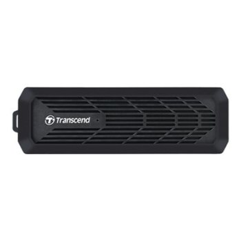 Transcend CM10G - Speichergehäuse - M.2 - PCIe / SATA 6Gb/s - USB-C 3.1 (Gen 2)