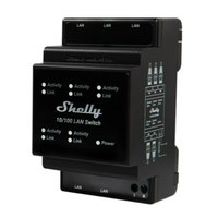 Shelly · Hutschiene·""LAN Switch""· 5 Ports· 10/100 Mbit