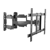 LogiLink Full Motion Corner TV Wall Mount - Aufstellung für Fernseher und Monitor (einstellbarer Arm)