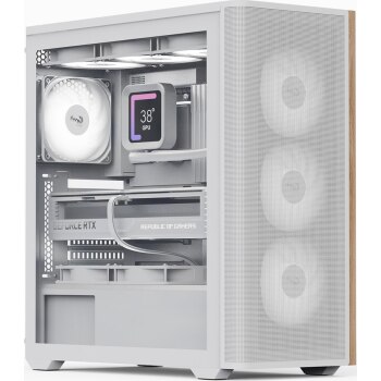 AEROCOOL ADVANCED TECHNOLOGIES Geh Midi D501A-G-WT-v2 W/Wood/ATX