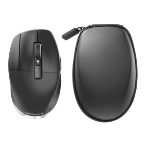 3Dconnexion CadMouse Pro Wireless Left - Mouse - ergonomico - per mancini - 7 pulsanti - senza fili - Bluetooth, 2.4 GHz, USB-C - ricevitore wireless (USB)