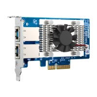 QNAP QXG-10G2T - Adattatore di rete - PCIe 3.0 x4 a basso profilo