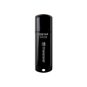 Transcend JetFlash elite 700 - 32 GB - USB tipo A - 3.2 Gen 1 (3.1 Gen 1) - Cuffia - 8,5 g - Nero