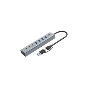 Conceptronic USB-Hub 7-Port 3.2/C->4x3.0 3xUSB-C...