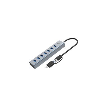 Conceptronic HUBBIES21G 7-Port USB 3.0 Hub, 5Gbps, USB-A x 7