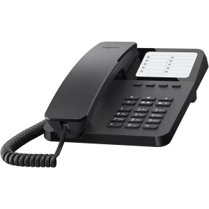 Gigaset Desk 400 - Telefon mit Schnur - Schwarz
