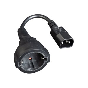 Gembird Cablexpert - Netzteil - IEC 60320 C14 zu CEE 7/4 (W)