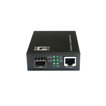 LevelOne Konverter GVT-2051 10GBit>RJ45 to SFP+ sw - Converter