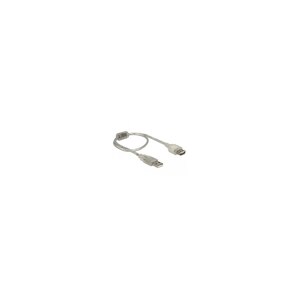Delock 82244 - 0,3 m - USB A - USB A - USB 2.0 - 0,48...