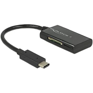 Delock USB 3.1 Gen 1 Card Reader USB Type-C male 4 Slots...