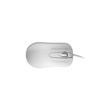 Man-Machine C Mouse - Beidhändig - Laser - USB Typ-A - 1000 DPI - Weiß