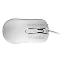 Man-Machine C Mouse - Beidhändig - Laser - USB Typ-A - 1000 DPI - Weiß