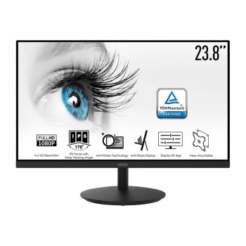 MSI PRO MP242DE - LCD-Monitor - 61 cm (24") (23.8" sichtbar)