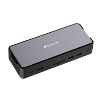 Verbatim Pro - Dockingstation - USB-C - 2 x HDMI, DP