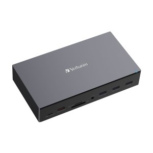 Verbatim Pro - Dockingstation - USB-C - 2 x DP, 3 x HDMI