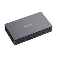 Verbatim Pro - Dockingstation - USB-C - 2 x DP, 3 x HDMI