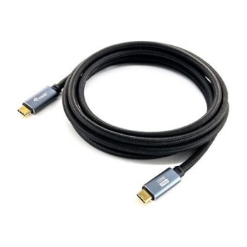 Equip USB 3.2 Gen 2 C to C Cable, M/M, 3.0m, PD100W , 4K/60Hz, 10Gbps, Black