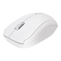 Cherry MW 2200 - Mouse - ergonomico - per destrimani e mancini - ottico - 3 pulsanti - senza fili - 2,4 GHz - ricevitore wireless (USB)