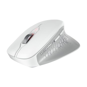 Cherry STREAM MOUSE COMFORT - Maus - ergonomisch - Für Rechtshänder - optisch - 6 Tasten - kabellos - 2.4 GHz - kabelloser Empfänger (USB)