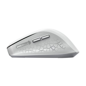 Cherry STREAM MOUSE COMFORT - Maus - ergonomisch - Für Rechtshänder - optisch - 6 Tasten - kabellos - 2.4 GHz - kabelloser Empfänger (USB)