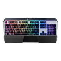 Compucase Cougar Attack X3 RGB - Tastatur - full size - Hintergrundbeleuchtung