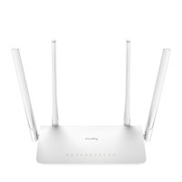 CUDY WR1300 - Wi-Fi 5 (802.11ac) - Dual-band (2.4 GHz/5 GHz) - Built-in Ethernet - White - Tabletop router