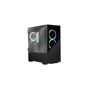 Enermax PC Case K8 RGB Tempered Glass Mid-Tower ATX Black - Tower - ATX