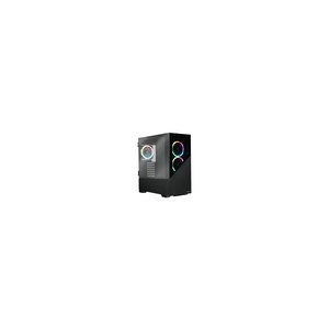 Enermax PC Case K8 RGB Tempered Glass Mid-Tower ATX Black...