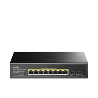 CUDY GS1008PS2 - Unmanaged - Gigabit Ethernet (10/100/1000) - Power over Ethernet (PoE) - Rack-Einbau - Wandmontage