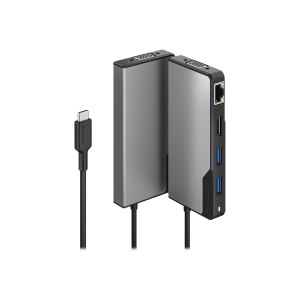 Alogic USB-C Fusion MAX 6-in-1 Hub V2 - Dockingstation