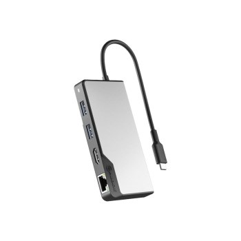 Alogic USB-C Fusion ALPHA 5-in-1 Hub V2 - Dockingstation