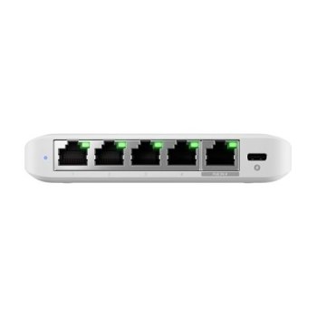 Ubiquiti UniFi Switch Flex Mini 2.5G - Switch - L2+ - managed - 4 x 2.5GBase-T + 1 x 2.5GBase-T (PoE)