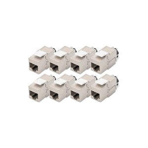 DIGITUS CAT 6A Keystone Modul geschirmt mit Kabelmanager...