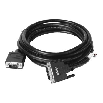 Club 3D Adapterkabel - DVI-A (M) zu HD-15 (VGA)