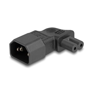 Delock Netzteil - power IEC 60320 C7 zu IEC 60320 C14