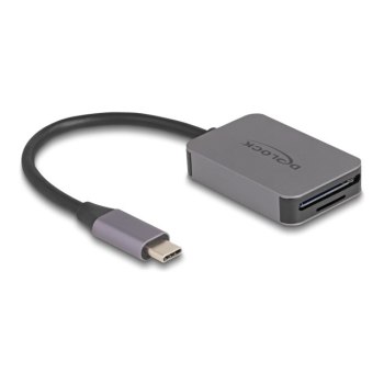 Delock Kartenleser (microSD, SD) - USB-C