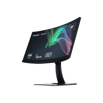 ViewSonic ColorPro VP3881a - LED-Monitor mit KVM-Switch - gebogen - 1 Anschlüsse - 96.5 cm (38")