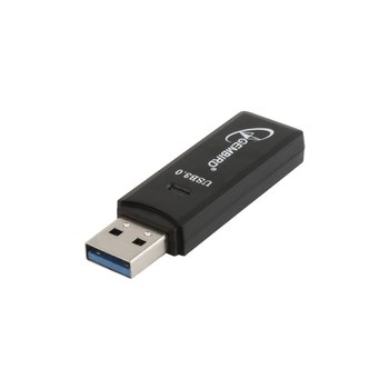 Gembird UHB-CR3-01 - Chiavetta USB (MS) - MicroSDXC - MiniSDHC - SD - SDHC - SDXC - Nero - USB - 17 mm - 60 mm - 8,5 mm