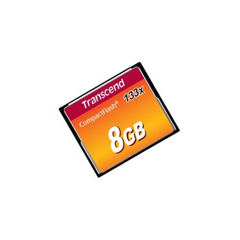 Transcend Flash-Speicherkarte - 8 GB - 133x