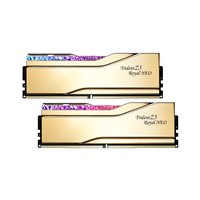 G.Skill DIMM 32 GB DDR5-8000 (2x 16 GB) Dual-Kit (gold, F5-8000J3848H16GX2-TR5NG, Trident Z5 Royal Neo, AMD EXPO)