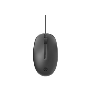 HP 125 - Mouse - cablato - USB - nero