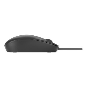 HP 125 - Mouse - Wired - USB - Black