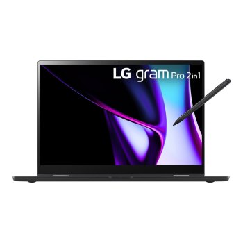 LG gram Pro 16T90SP-K.AP78G - Flip-Design - Intel Core Ultra 7 155H / 1.4 GHz - Win 11 Pro - Intel Arc Graphics - 16 GB RAM - 1 TB SSD NVMe - 40.6 cm (16")