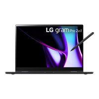 LG gram Pro 16T90SP-K.AP78G - Flip-Design - Intel Core Ultra 7 155H / 1.4 GHz - Win 11 Pro - Intel Arc Graphics - 16 GB RAM - 1 TB SSD NVMe - 40.6 cm (16")