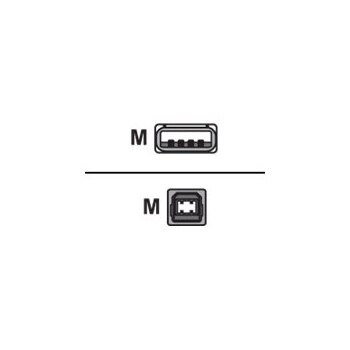 LogiLink USB-Kabel - USB (M) zu USB Typ B (M)