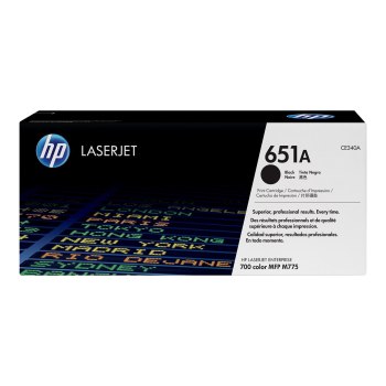 HP 651A - Schwarz - original - LaserJet - Tonerpatrone (CE340A)