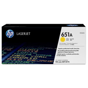 HP 651A - Gelb - original - LaserJet - Tonerpatrone (CE342A)